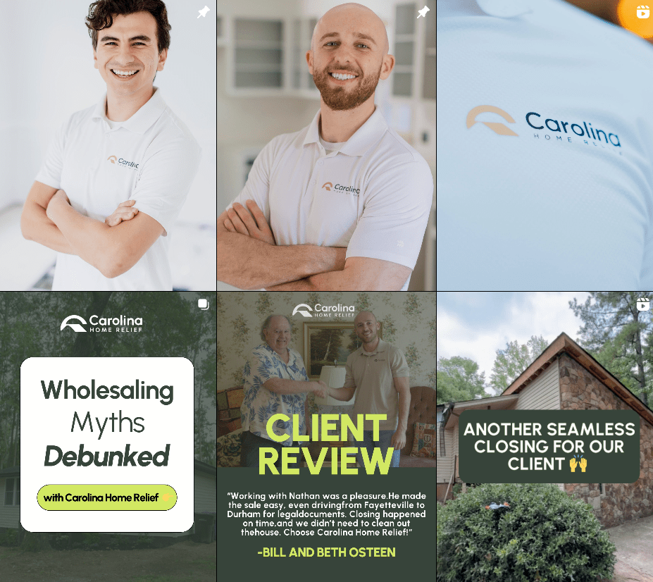 Carolina Home Relief team - Real people providing real value with client testimonials and business achievements